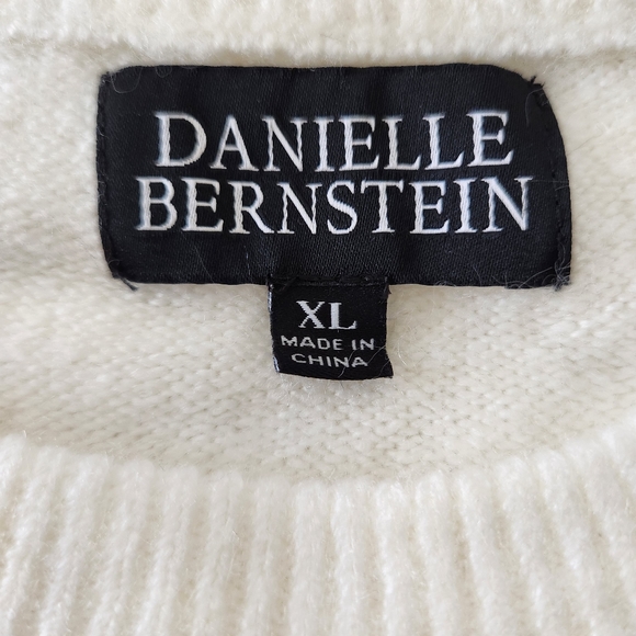 Ivory Cropped Crewneck Sweater - Picture 8 of 9